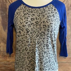 Maurices leopard print tee